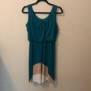 Professional dress turquoise